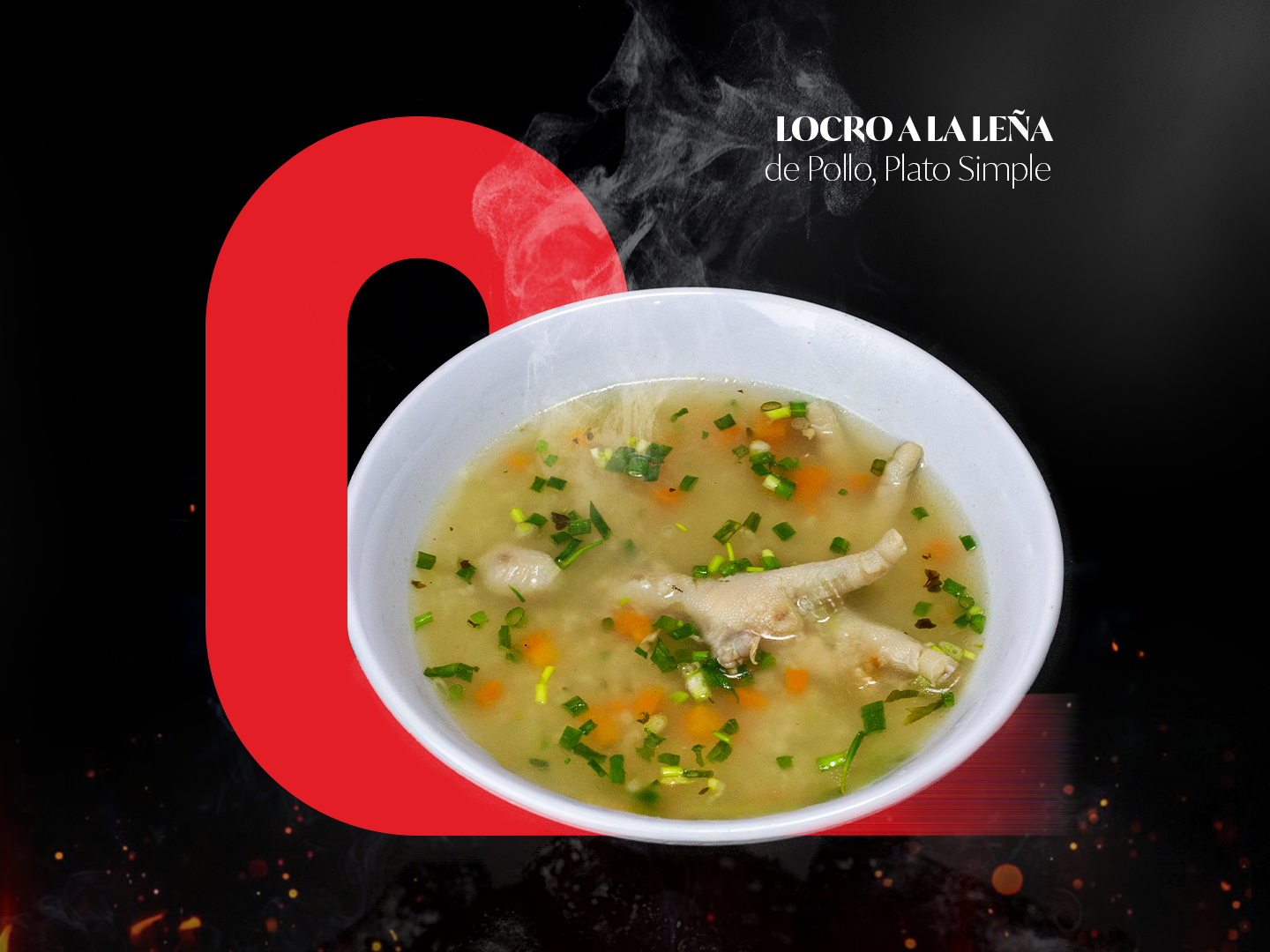 Locro a la leña Sencillo
